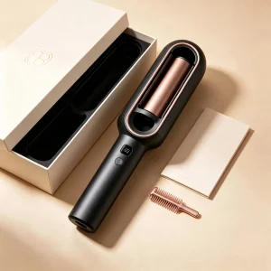 automatic hair curler packaging