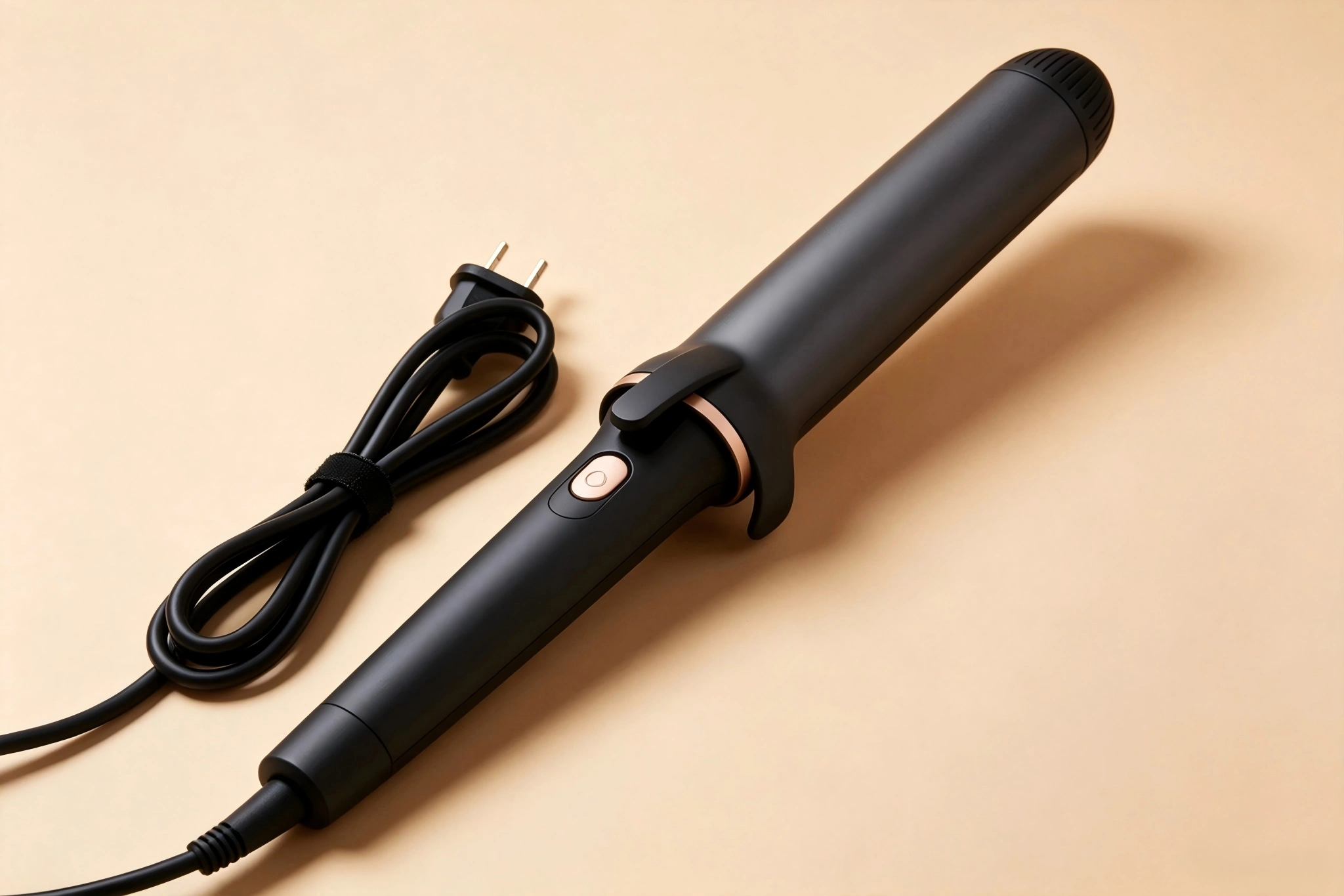 ceramic curling iron detail ceramic curling iron detail