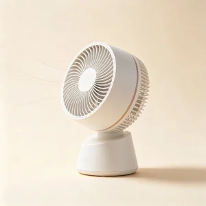 compact air circulator detail