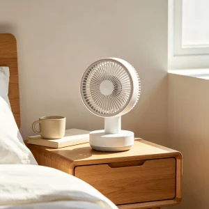 compact air circulator feature