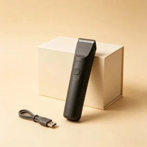 cordless beard trimmer detail