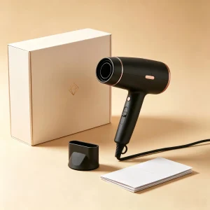 ionic hair dryer packaging