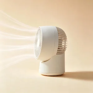 portable comfort fan detail