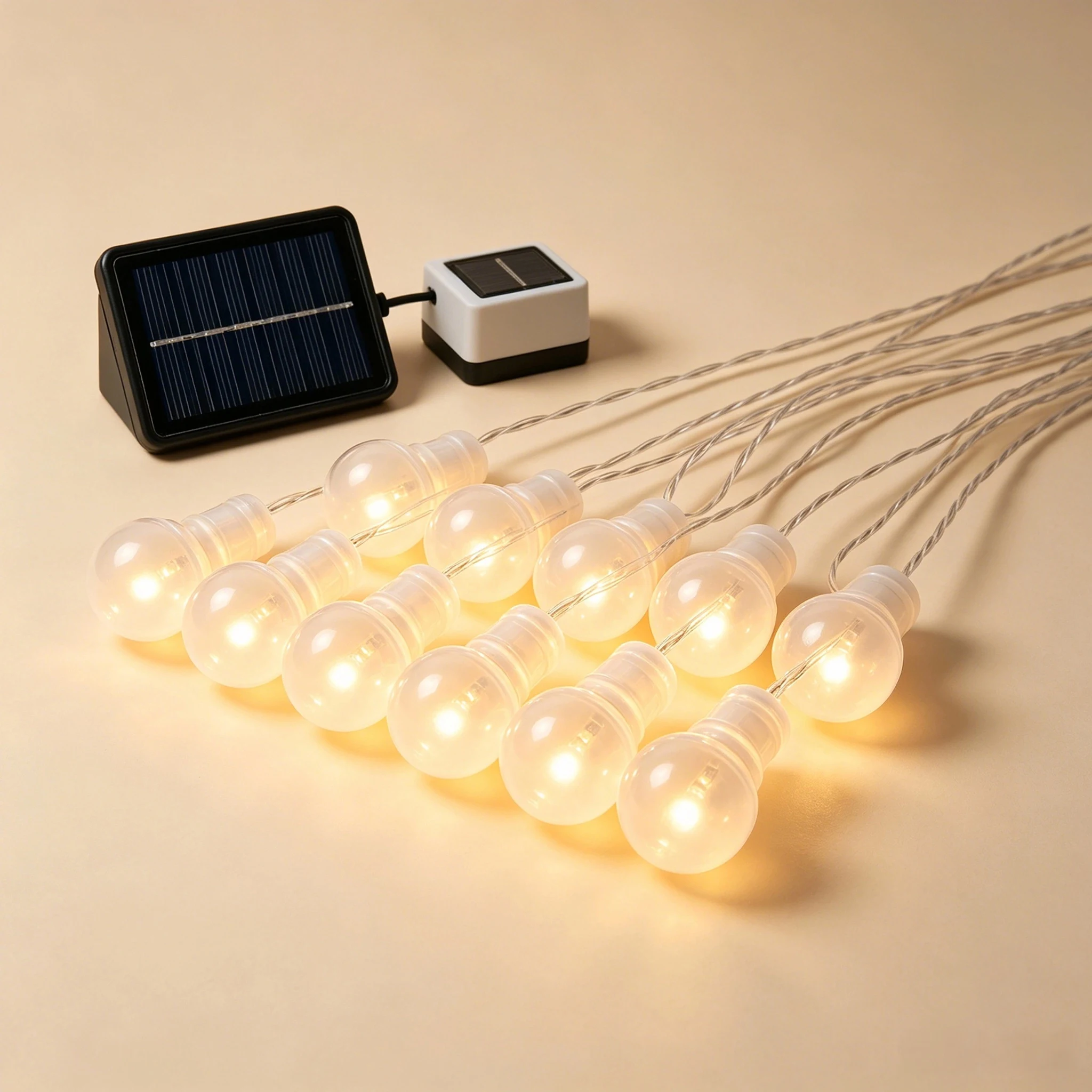 20.9 m Solar String Light Set