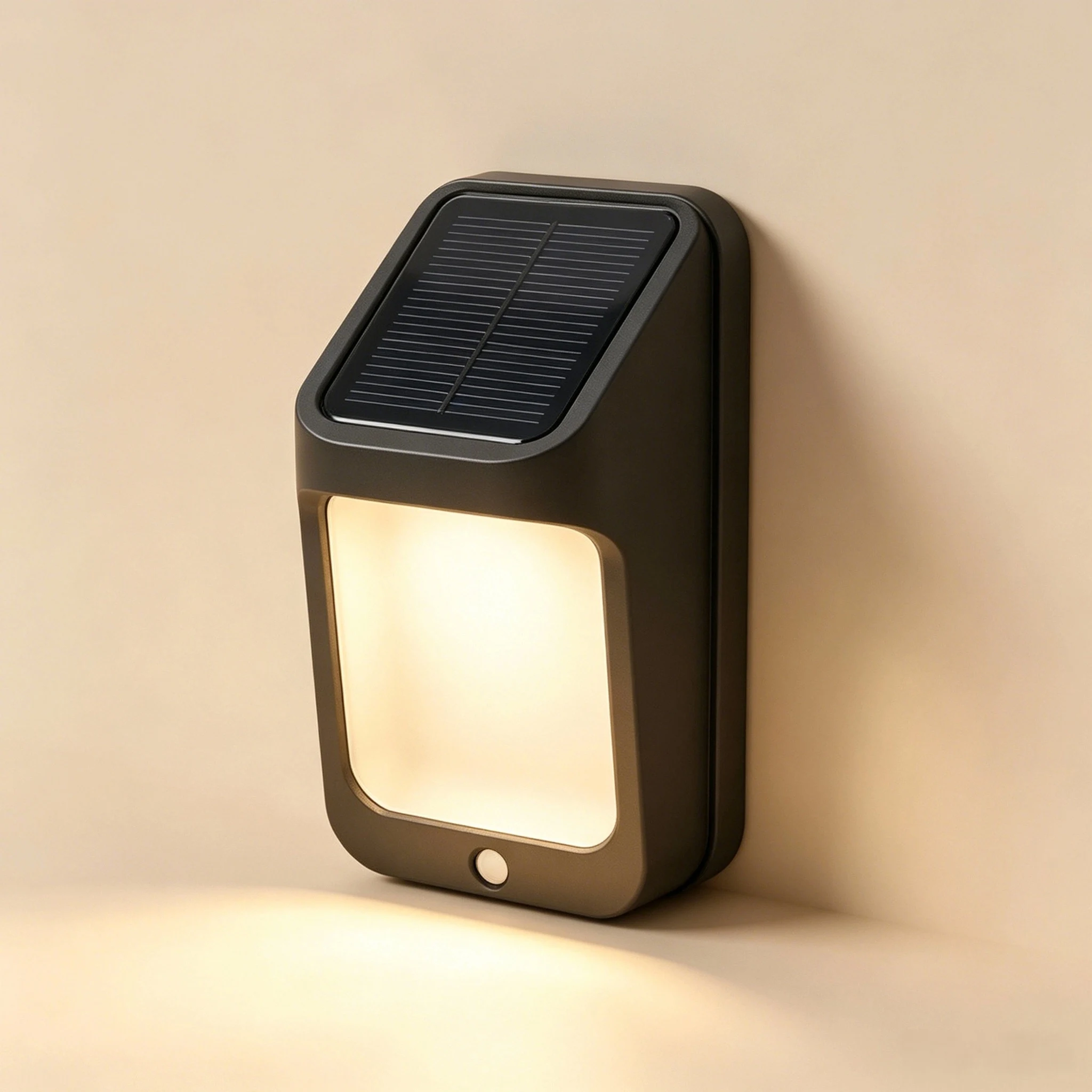 Compact Solar Wall Light