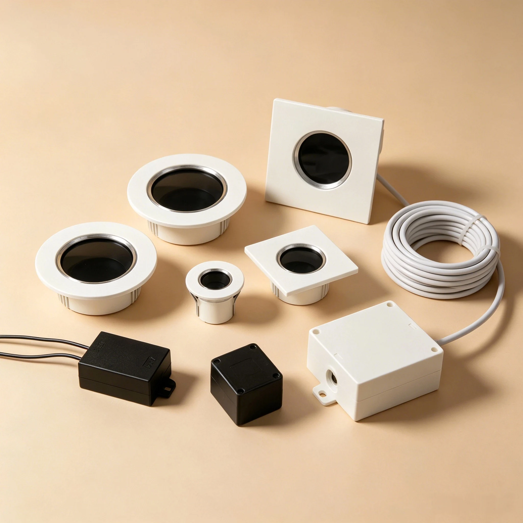 Multi-Size Low-Voltage Deck Light Set